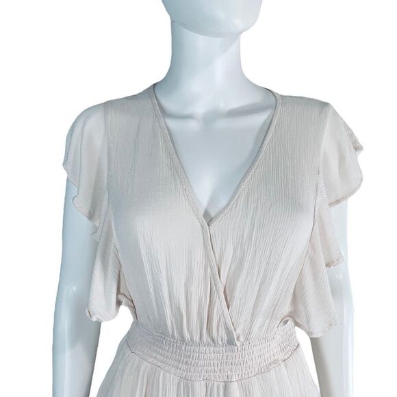 Forever 21 Fit & Flare Mini Dress Light Pink Medium - Picture 3 of 9